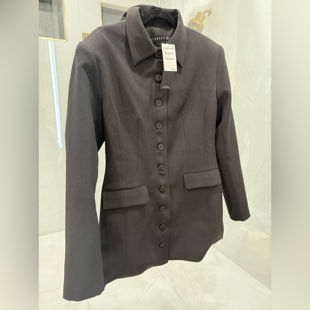 Lioness Ink Button-Up Dress